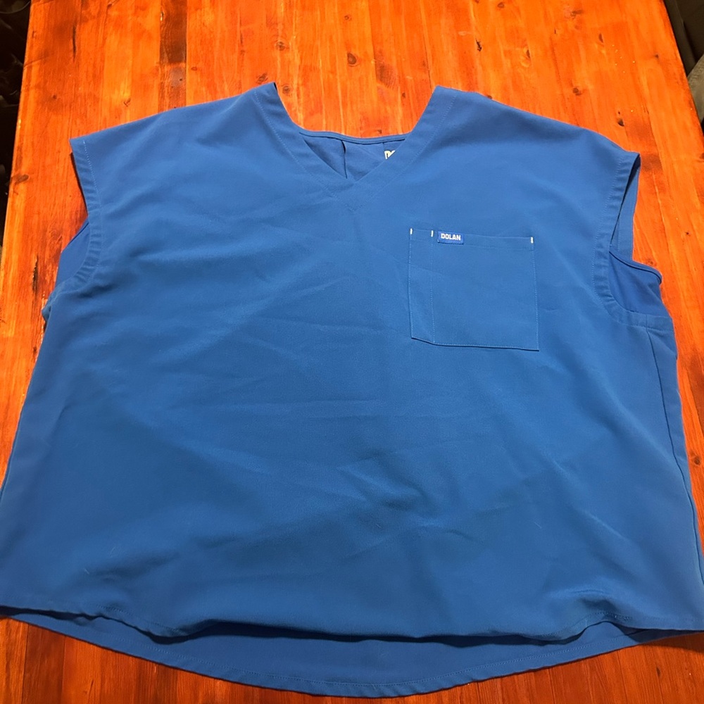 Women’s Dolan Royal Blue Easy-Fit Scrub Top